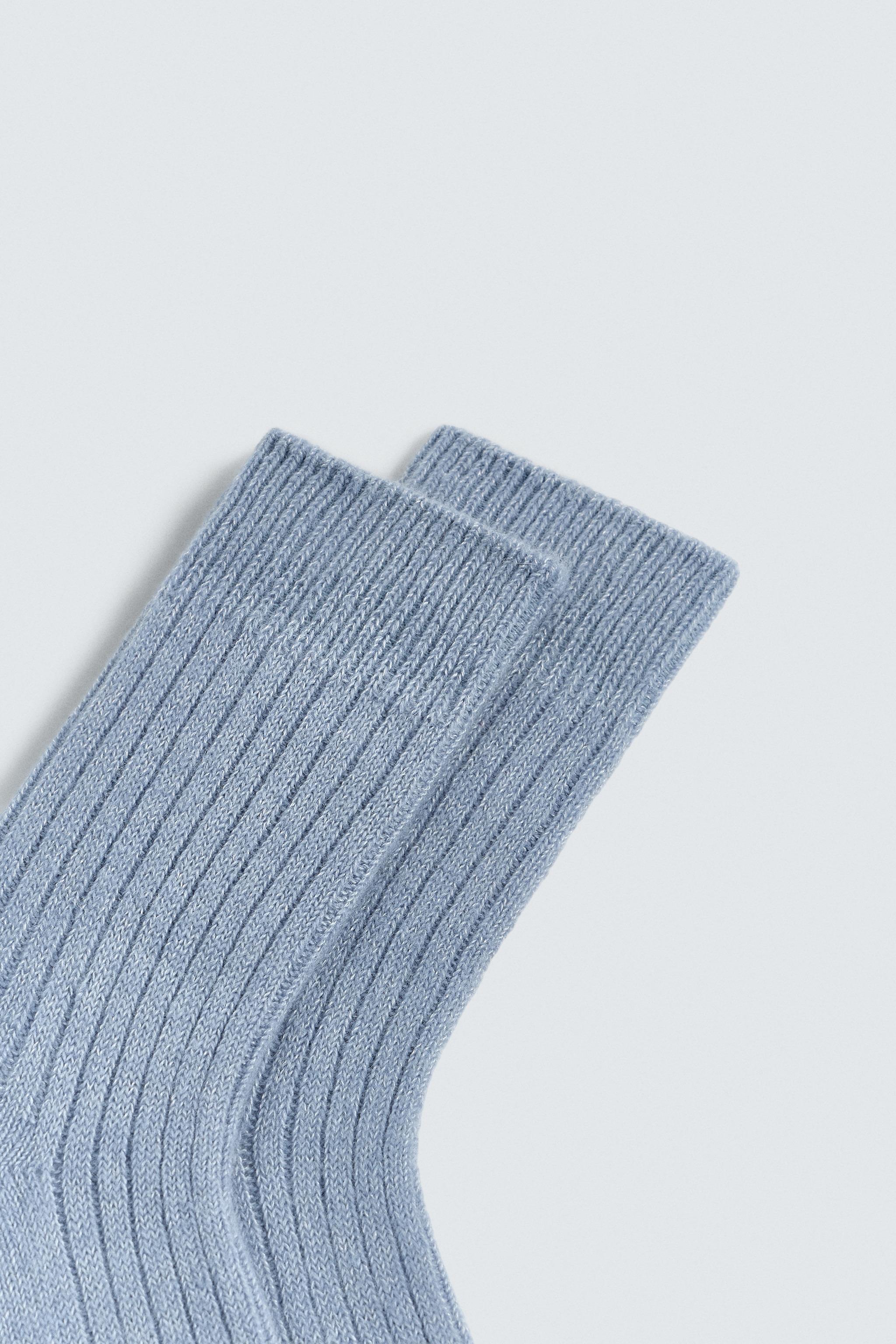 CHAUSSETTES À STRUCTURE CANNELÉE